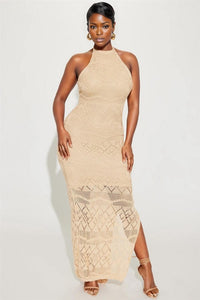 Malibu Breeze Crochet Dress