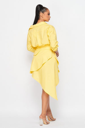 Sunny Days R Ahead Poplin Dress