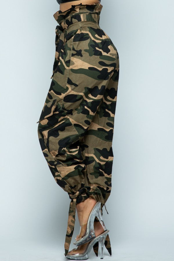 Follow My Orders Camouflage  Bottoms