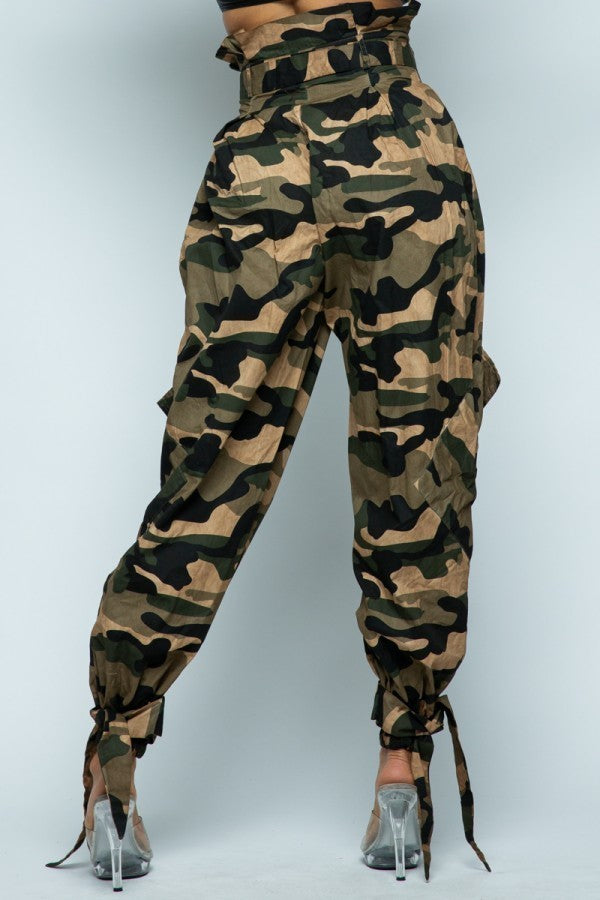 Follow My Orders Camouflage  Bottoms